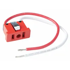 Receptacle for HVACR equipment, providing a secure electrical connection for ventilation fans, range hoods, and similar appliances. Suitable for residential and light-commercial installations.