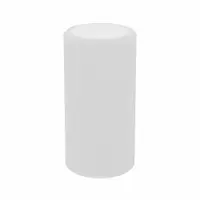 BUNTING BEARINGS Sleeve Bearing: Nylon, 1/2 in Bore, 5/8 in OD, 1 1/4 in Overall Lg, 15 PK (MPN NN081020)