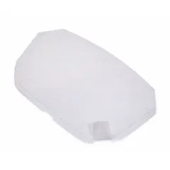 Pack of 50 replacement tear-off lenses for RPB Z-Link PAPR assemblies and partial systems. These protective lens covers help maintain clear visibility in environments where debris or splatter may obscure the primary lens.