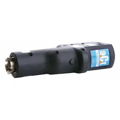 This battery-powered crimper is designed for sealing 13 mm crimp-top vials with aluminum seals. Constructed with a plastic and stainless steel body, it offers portability for laboratory and field use where reliable vial sealing is required.