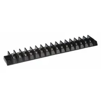 APPROVED VENDOR Barrier Terminal Strip: 16 Poles, 22 AWG – 10 AWG For Wire Sizes, 30 A Max Current