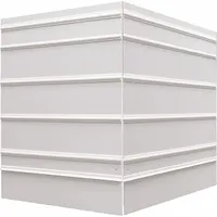 Sign Slider Message Board: 4 Sign Capacity, 36 in x 24 in Nominal Sign Size, Plastic, White, 3 Sides (MPN 140740)