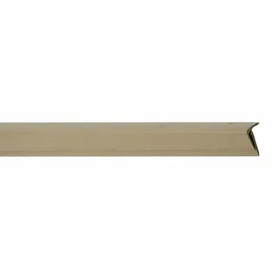 ACROVYN Corner Cover: PETG, Outside Corner, 10 ft Panel Size, Beige, 0.04 in Thick - PETG Wall Panels & Coverings Trim