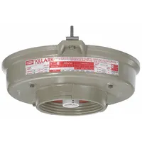 High Pressure Sodium Light Fixture: 9,500 lm, T2C Temp Code, 2500K, 100 W, 120 to 480V AC (MPN VM1S100)