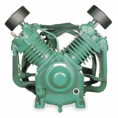SPEEDAIRE Air Compressor Pump: Splash Lubricated, 2 Stage, 15 hp - Speedaire Air Compressor Pumps