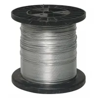 APPROVED VENDOR Electric Fence Wire: Galvanized, Steel, 17 ga Gauge, 1,320 ft Lg (MPN 4LVR1)