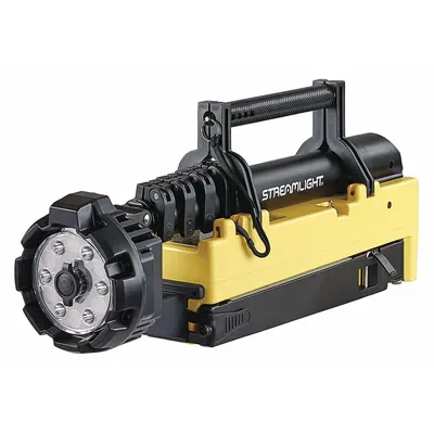 STREAMLIGHT Temporary Job Site Light: LED, 10,000 lm Max Brightness - Floor-Stand Remote Area Lights