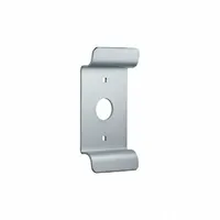 Aluminum pull-type outside trim for mechanical exit devices. ADA compliant. Designed for doors up to 36 inches wide. Suitable for use on exit push bars in commercial and institutional buildings