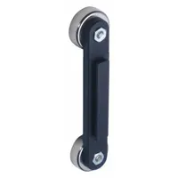 RETRACTA-BELT Receiver With Magnet: Black, 3 1/2 in Overall Ht, Magnetic-Mount (MPN RE-M)