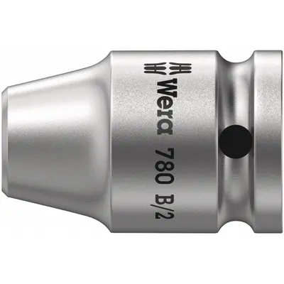 WERA TOOLS Ratchet Adapter: 3/8 in Drive Size, 1/4 in Drive Ratchets, 1 in Overall Lg - Ratchet Adapters