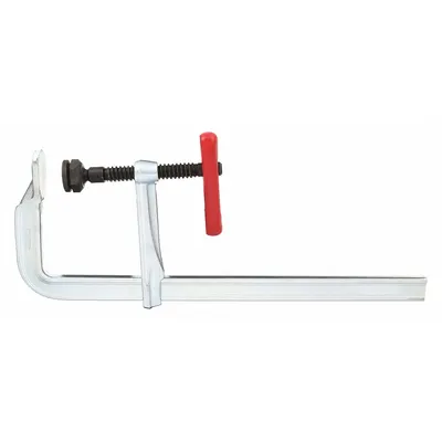 BESSEY Bar Clamp: Heavy Duty, Sliding T Handle, 8 in Jaw Opening - Max, 2,800 lb Clamping Force - Bar Clamps