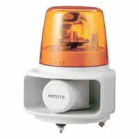 PATLITE Audible Alarms: 24V DC, 10 1/4 in Overall Lg, 6 3/8 in Overall Dia, Incandescent, RT-24VF-Y