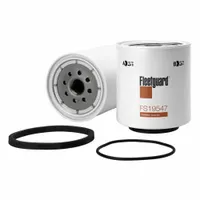 FLEETGUARD FS19547 is a spin-on fuel/water separator for diesel fuel systems. It removes water and contaminants to protect injectors and engine components. With a 4-3/8 inch outside diameter and 14 inch overall length, it is compatible with Ottawa vehicles. Typical applications include heavy-duty trucks and industrial equipment