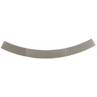 Reflective Tape: Trucks and Trailers, White, 2 in Wd, 24 in Lg, Acrylic (MPN 18349)