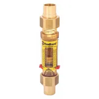 HEDLAND Mechanical Flowmeter: Flow Meter, Scale, Variable Area, Inline, Universal, Gallons/Liters (MPN H620-604-R)
