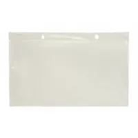 QUANTUM STORAGE SYSTEMS Label Holder: 5 in x 3 in, Clear, 6 Label Holders, Pocket (MPN LBL3X5)