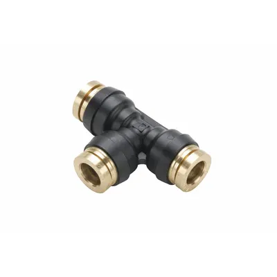 PARKER 364PTC-4-4-6 Push-Fit Tee Fitting - Brass & Composite Air Brake Fittings