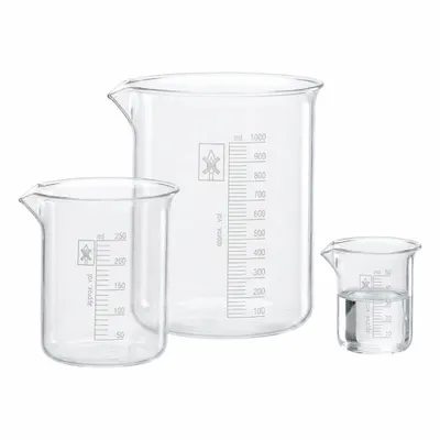 OEM Beaker: Low Form - Low Form Plastic Beakers Without Handles