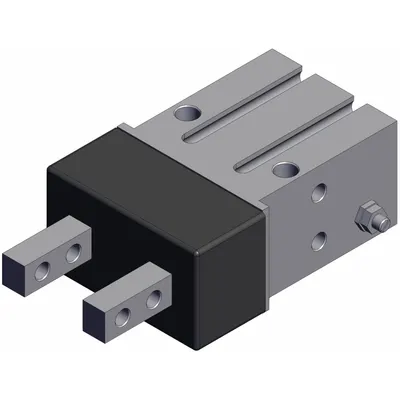 SMC Parallel Gripper: 4 mm Stroke Lg, 15 psi to 87 psi, 87 psi Max Op Pressure - Two-Finger Parallel Grippers