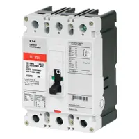 EATON Molded Case Circuit Breaker: 200 A Amps, 65kA at 240/277V AC, Fixed, ABC, Load Side Lug, Std (MPN FD3200)