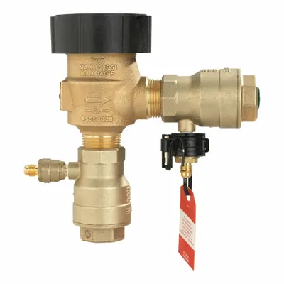 Watts Vacuum Breaker: 1 LF800M4-FR, FNPT x FNPT, For Water Media, 33°F – 140°F - Lead-Free Pressure Vacuum Breakers