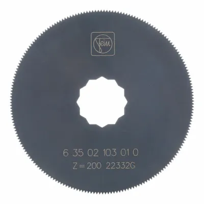 FEIN Oscillating Tool Blade: 3 1/8 in Blade Wd, 1 1/8 in Overall Lg, Long Cutting - 12-Point Mounted Blades