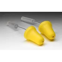 E-A-R E-Z-Fit testing plugs for hearing systems, size S, supplied in a 50-pack. These plugs are used to verify the fit and attenuation of hearing protection in industrial hearing conservation programs