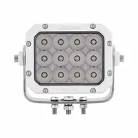 MAXXIMA Vehicle Work Light: Square, Flood, LED, Bolt, DT06 Pigtail, Integrated Deutsch-Style DT04 (MPN MWL-501)