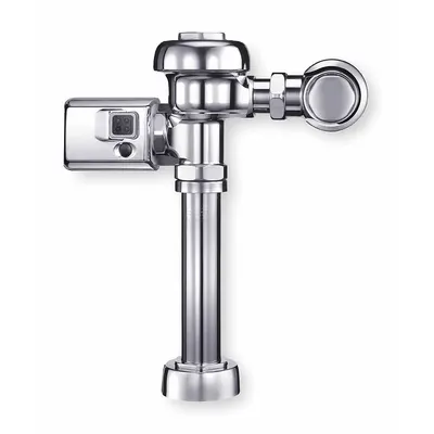 SLOAN Automatic Flush Valve: 3.5 gpf Gallons per Flush, Battery, 11 1/2 in Rough-In - Toilet Automatic Flush Valves