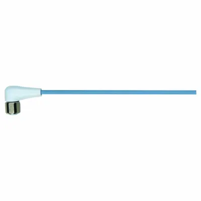 MURRELEKTRONIK Cordset: M12 Female Right Angle to Bare Wire - Single-Ended Cordsets with TPE Jacket for Food & Beverage Applications