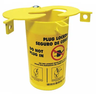 BRADY PLO23 Plug Lockout Cover - Plug Lockout Covers