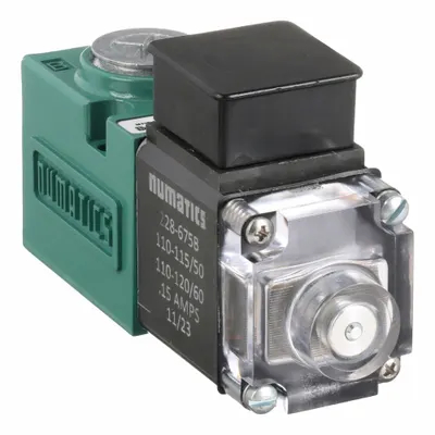 NUMATICS Solenoid Air Control Valve: Four-Way / Two-Position, Single Solenoid - Numatics Mark 7 Directional Control Valves