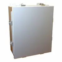 HAMMOND Enclosure: Aluminum, 12 in x 10 in x 5 in, NEMA 12/13/4/4X, w/Panel, Solid Cover, Clamp On (MPN 1414N4ALK)