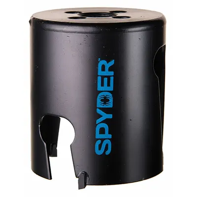 SPYDER Hole Saw: 2 1/4 in Saw Dia., 1 Teeth per Inch, 2 in Max. Cutting Dp - Multi-Material-Cutting Hole Saws without Arbor