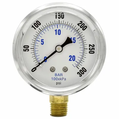 WGTC 251L4PGW Low Operating Pressure Differential Gauge - Low Operating Pressure Differential Gauges