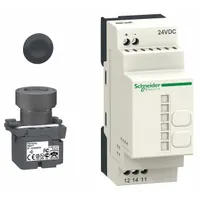 SCHNEIDER ELECTRIC Wireless Push Button Kit: 22 mm Panel Mounting Size, XB4R (MPN XB4RFA02)