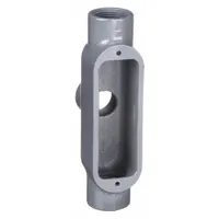 Conduit Outlet Body: Iron, 1 in Trade Size, TB Body, 12 cu in Body Capacity, Threaded Hub (MPN OTB-3M)