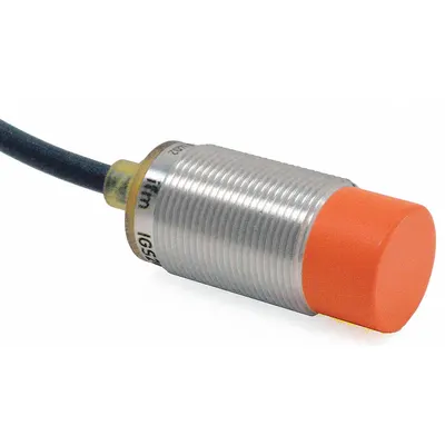 IFM Inductive Cylindrical Proximity Sensor: Non-Terminated Cable, Unshielded - Cylindrical Sensors with Non-Terminated Cables