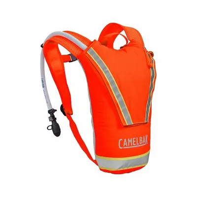 CAMELBAK High-Visibility Hydration Pack, 2.5 L, Cordura, Orange - High-Visibility Hydration Packs