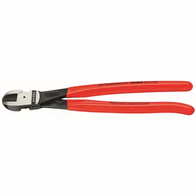 KNIPEX Cable Cutter: Plastic Handle, Center - Electrical & Data Cable Cutters