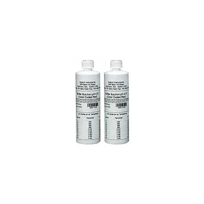 EXTECH Buffer - pH 4.00 - Color Coded Red: Lab, 1 pt Volume, Liquid, pH 4, Plastic - pH Buffers