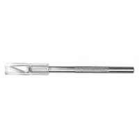 WESTCOTT Hobby Knife: Triangular, 1 in Blade Lg, 0.19 in Blade Thick, Steel, 5 1/4 in Handle Lg (MPN 13963)