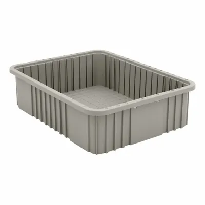 INSTOCK Hanging Bin for Wire Shelving, Plastic, White, 17 x 22 x 6 in - Hanging Bins for Wire Shelving