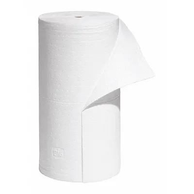 PIG Sorbent Roll, 30 in x 200 ft, Polypropylene, White, MAT461 - Sorbent Rolls
