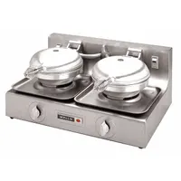 Waffle Baker: 7 in Cooking Surface Wd, 15 A Current (MPN WB-WB-2E)