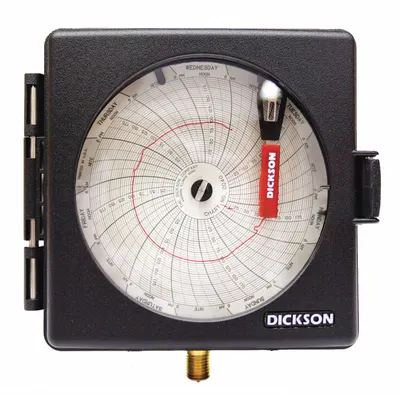 DICKSON Circular Chart Recorder: Circular Chart Recorders, Pressure