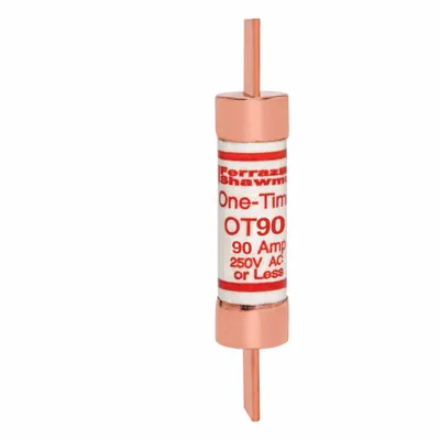 MERSEN Fuse: Class K5, OT Series, Fast-Acting, 90 A, 250 V AC, 250 V DC - Fast-Acting Blade Fuses