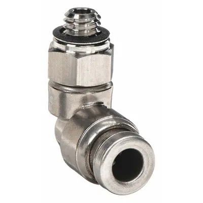 SMC Stainless Steel Push-to-Connect Elbow Fitting - Stainless Steel Tube Fittings