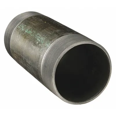 BECK Pipe Nipple: 6 in Nominal Pipe Size, Male NPT x Male NPT, 12 in Lg, Schedule 40 - Schedule 40 Low Pressure Pipe & Pipe Nipples