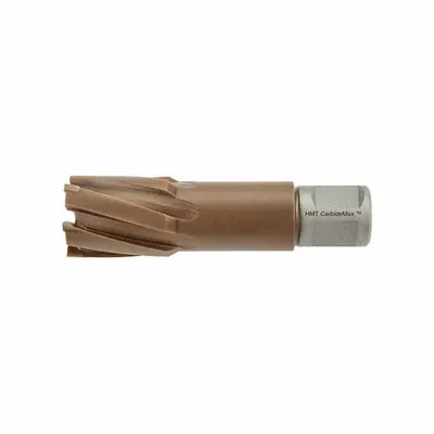 HOLEMAKER TECHNOLOGY Annular Cutter: 3/4 in Cutter Dia, 2 in Max Cutting Dp, TiAlN/TiSiN - Carbide-Tipped Annular Cutters for Toughest Materials